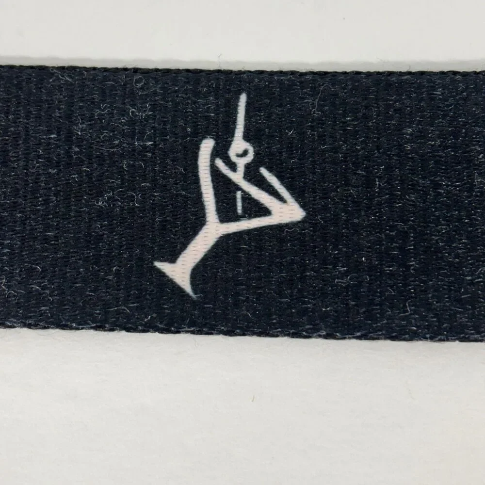 T B Phelps Belt 40 Navy Blue Martini Glass Olive Cocktail Bar Preppy Golf USA